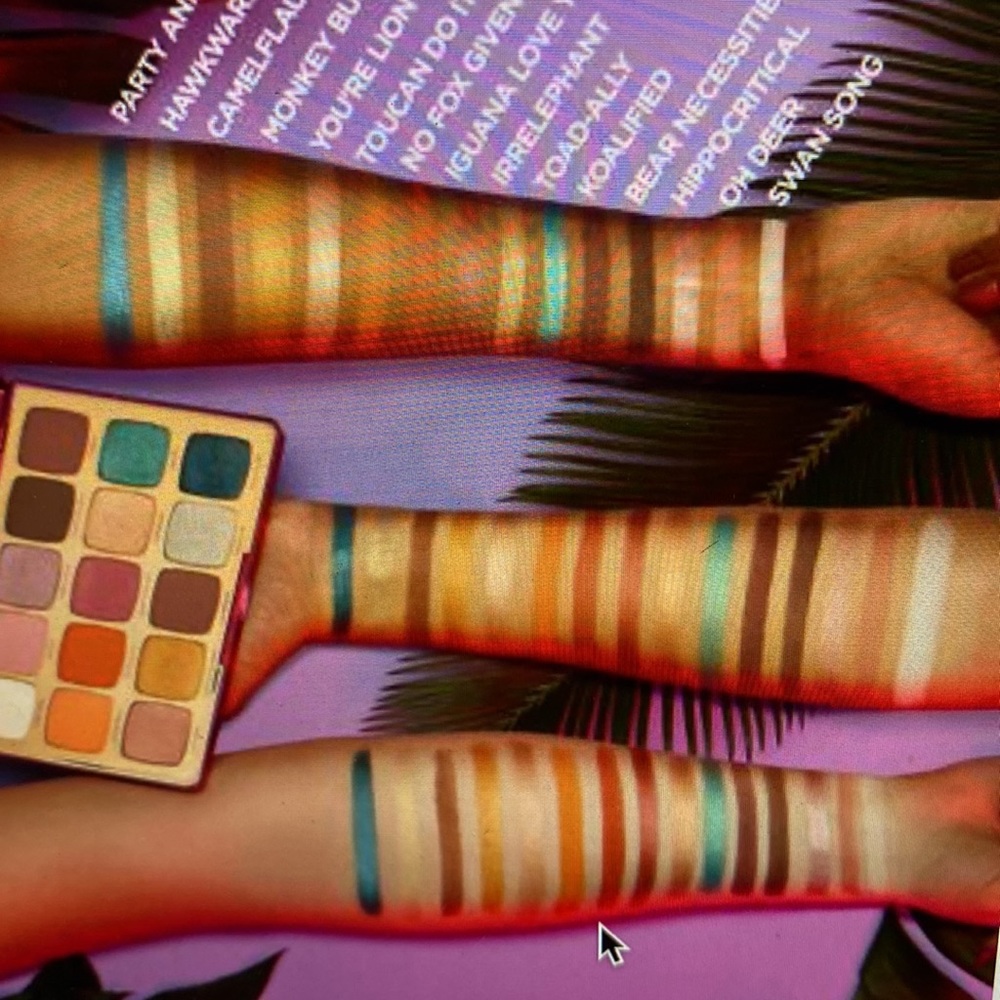 Makeup! NEW Unleashed eyeshadow palette and travel size mascara - Picture 4 of 5